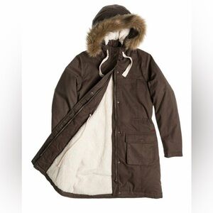 ROXY womens xs ROAD TRIP Sherpa jacket / parka